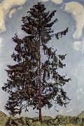 Ferdinand Hodler The fir tree oil painting picture wholesale